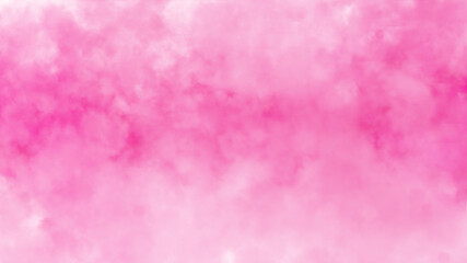 ピンクの水彩の筆の跡、背景素材、テクスチャ