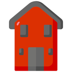 Barn flat icon