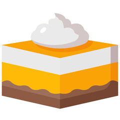 cake flat icon