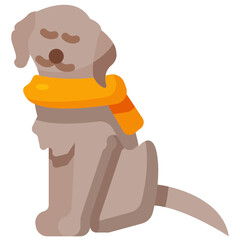 dog flat icon