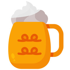 hot drink flat icon