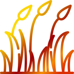 grass gradient icon