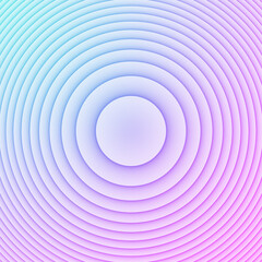 Rippled background. content area. Circle background. Abstract background. 3d rendering.
