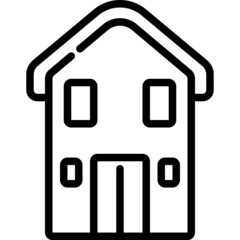 Barn line icon