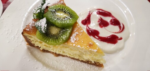 Some restaurant dishes.