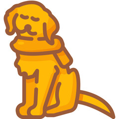 dog Two Tone icon