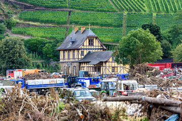 Flutschäden in Eifel