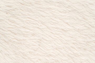 Fototapeta na wymiar Abstract white fur doormat texture background