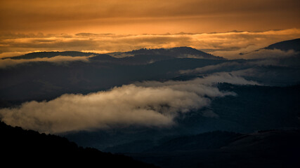The Carpathian Mountsins. Ukraine.