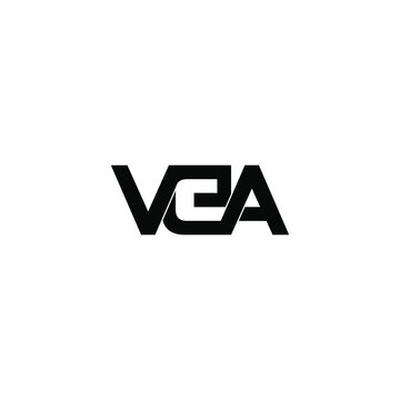 vea initial letter monogram logo design