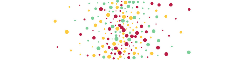 Yellow Splash Flying Vector White Panoramic