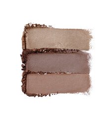 Eyeshadow isolated on white