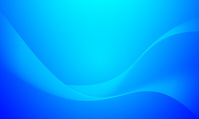 Blue Wave Curve Smooth Gradient Background For Graphics