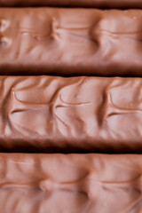 creamy nougat covered with milk chocolate