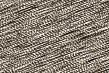 Obraz premium beautiful orange shining raw metal lines computer art texture or background illustration