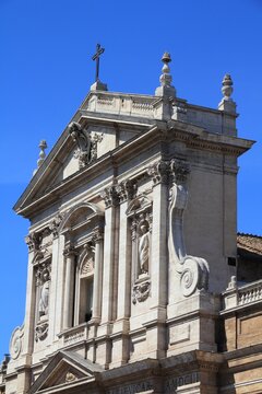 Quirinal Hill Landmarks Of Rome, Italy