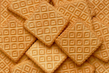 Stack of biscuits