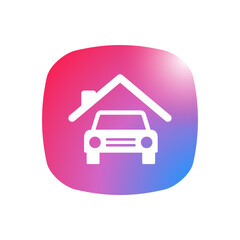 Car Garage - Sticker