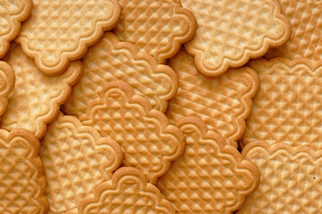 Stack of biscuits