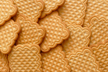 Stack of biscuits