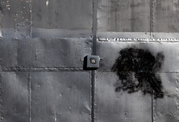 old gates made of wood and metal