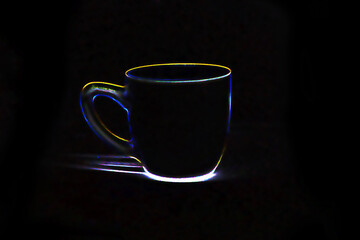tea cup as graphic 