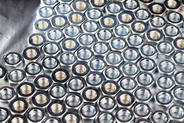 steel nuts for use in installation
