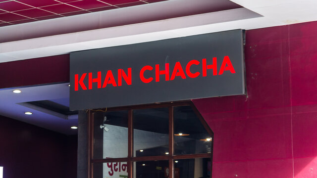 Facade Of Khan Chacha, Khan Market, Central Delhi