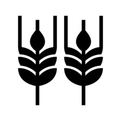 barley icon or logo isolated sign symbol vector illustration - high quality black style vector icons


