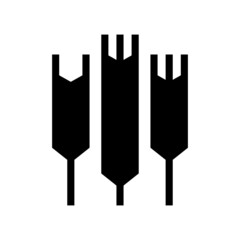 barley icon or logo isolated sign symbol vector illustration - high quality black style vector icons

