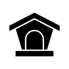 birdhouse icon or logo isolated sign symbol vector illustration - high quality black style vector icons
