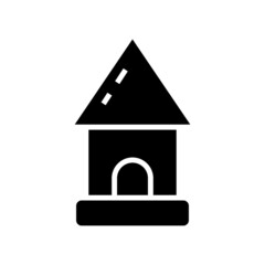 birdhouse icon or logo isolated sign symbol vector illustration - high quality black style vector icons
