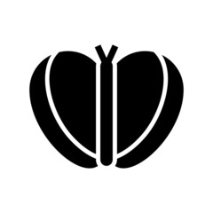 butterfly icon or logo isolated sign symbol vector illustration - high quality black style vector icons
