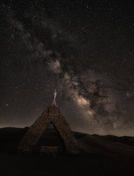 V&iacute;a L&aacute;cta sobre el mirador "Virgen de las Nieves"