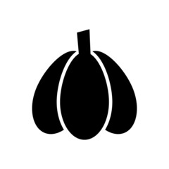 garlic icon or logo isolated sign symbol vector illustration - high quality black style vector icons
