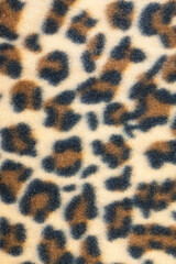 Cloth leopard pattern texture.