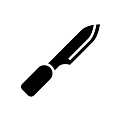 hunting knife icon or logo isolated sign symbol vector illustration - high quality black style vector icons
