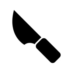 hunting knife icon or logo isolated sign symbol vector illustration - high quality black style vector icons
