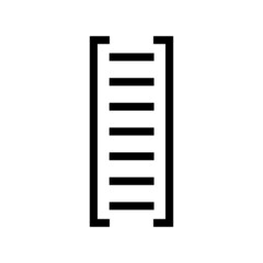 ladder icon or logo isolated sign symbol vector illustration - high quality black style vector icons
