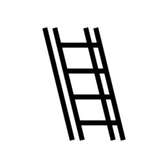 ladder icon or logo isolated sign symbol vector illustration - high quality black style vector icons
