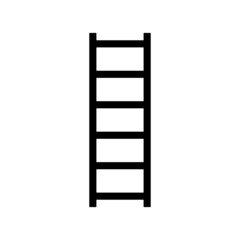 ladder icon or logo isolated sign symbol vector illustration - high quality black style vector icons
