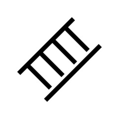 ladder icon or logo isolated sign symbol vector illustration - high quality black style vector icons
