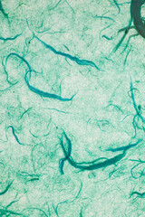 Green mulberry paper.