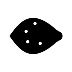 lemon icon or logo isolated sign symbol vector illustration - high quality black style vector icons
