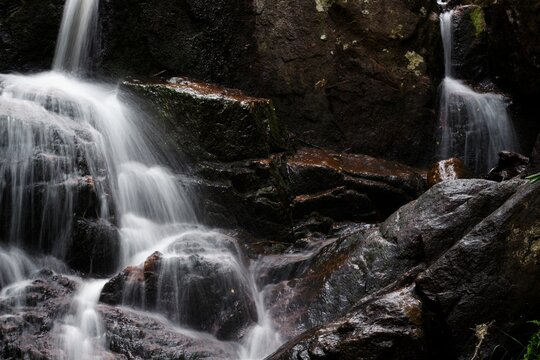 Mountain waterfall in the Skuleskogens nationalpark