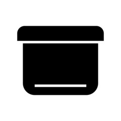 pot icon or logo isolated sign symbol vector illustration - high quality black style vector icons
