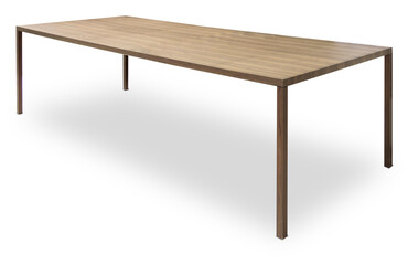 Furniture modern wooden large table