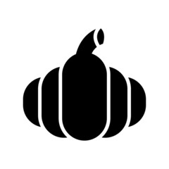 pumpkin icon or logo isolated sign symbol vector illustration - high quality black style vector icons
