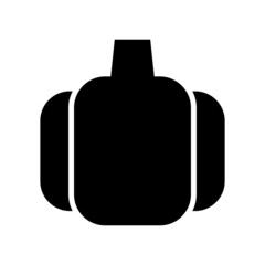 pumpkin icon or logo isolated sign symbol vector illustration - high quality black style vector icons
