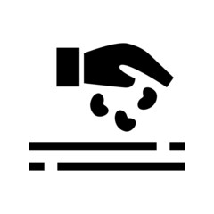 seeding icon or logo isolated sign symbol vector illustration - high quality black style vector icons
